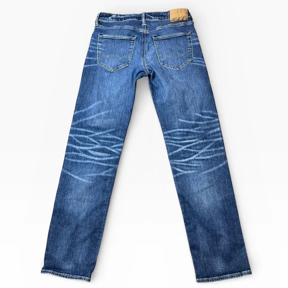American Eagle AE Airflex Original Straight Jeans‎ Mens 30x34 Stretch Stackable